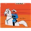 Image 1 : Lone Ranger and Silver production cel from The Lone Ranger animated television series