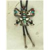 Image 2 : Zuni Inlay Bolo Tie