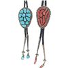 Image 1 : Two Zuni Bolo Ties - Griffin Tsabetsaye