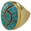 Image 1 : Zuni Gold Ring - Amy Quandelacy