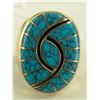 Image 5 : Zuni Gold Ring - Amy Quandelacy