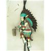 Image 2 : Zuni Inlay Bolo Tie - Eddie Beyuka (1920-2002)