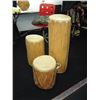 Image 4 : 3 Taos Log Drums