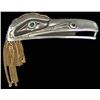Image 1 : NW Coast Silver Raven Pin