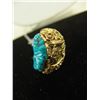 Image 2 : Navajo Gold Ring - Chester Benally