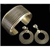 Image 1 : Navajo Bracelet and Earrings - Felix Joe