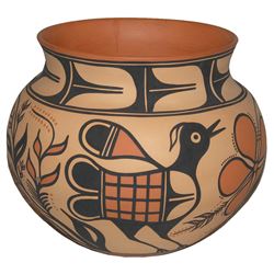 Large Santo Domingo Pottery Jar - Thomas Tenorio