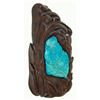 Image 1 : Ironwood and Turquoise Carving