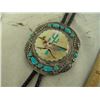 Image 4 : Zuni Inlay Bolo Tie - L & A Lonjose