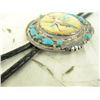 Image 5 : Zuni Inlay Bolo Tie - L & A Lonjose