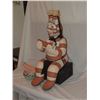 Image 2 : Huge Jemez Pottery Clown - Kathleen Wall