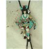 Image 2 : Zuni Inlay Bolo Tie - Eddie Beyuka (1920-2002)