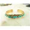 Image 2 : Zuni Gold Bracelet - Robert and Bernice Leekya