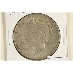 1927-D PEACE SILVER DOLLAR