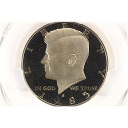 1985-S KENNEDY HALF DOLLAR PCGS PR69 DCAM