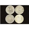Image 2 : 1932,39,50-D & 64 WASHINGTON SILVER QUARTERS