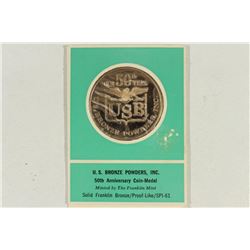 US BRONZE POWDERS, INC. 50TH ANNIVERSARY COIN-