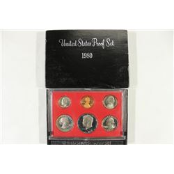 1980 US PROOF SET (WITH BOX)