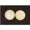 Image 2 : 1956 & 1964 CANADA SILVER 25 CENTS