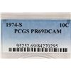 Image 3 : 1974-S ROOSEVELT DIME PCGS PR69 DCAM