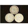 Image 2 : 1942,58 & 1968 CANADA SILVER 25 CENTS