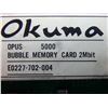 Image 3 : OKUMA E0227-702-004 OPUS 5000 BUBBLE MEMORY CARD 2Mbit