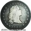 Image 1 : 1795[S$1] Flowing Hair, Three Leaves--Scratched--ANACS. VF Details, Net Fine 12.