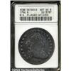 Image 1 : 1796[S$1] Small Date, Large Letters--Plugged, Whizzed--ANACS. Fine Details, Net VG8.