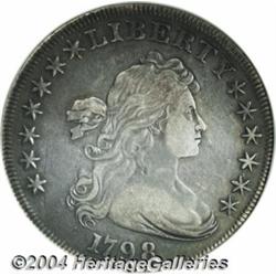 1798[S$1] Large Eagle VF35 ANACS.