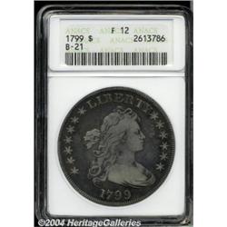 1799[S$1] Fine 12 ANACS.