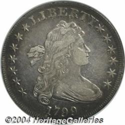 1799[S$1] --Damaged. ANACS.-- XF Details, Net VF-30.