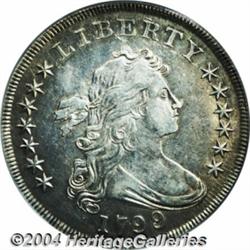 1799/8[S$1] 15 Stars Reverse XF45 PCGS.