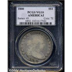 1800[S$1] AMERICAI VG10 PCGS.
