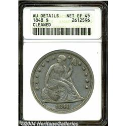 1848[S$1]--Cleaned--ANACS. AU Details, Net XF45.