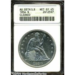 1856[S$1]--Cleaned--ANACS. AU Details, Net XF45.