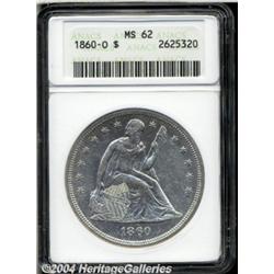 1860-O[S$1] MS62 ANACS.
