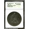 Image 1 : 1867[S$1]--Repunched Date, Scratched--ANACS. AU Details, Net XF45.