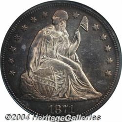 1871[S$1] MS63 PCGS.