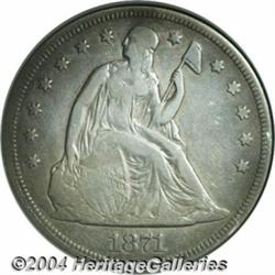 1871-CC[S$1]--Cleaned--ANACS. Fine Details, Net VG10.