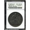 Image 3 : 1872-CC[S$1]--Tooled, Whizzed--ANACS. XF Details, Net VF20.
