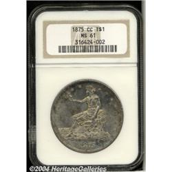 1875-CC[T$1] MS61 NGC.