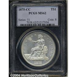 1875-CC[T$1] MS62 PCGS.
