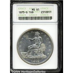 1875-S[T$1] MS61 ANACS.