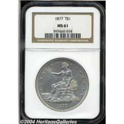 1877[T$1] MS61 NGC.