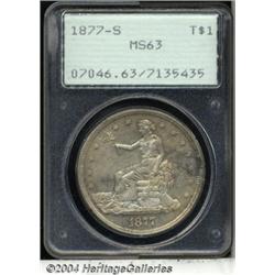 1877-S[T$1] MS63 PCGS.