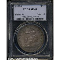 1877-S[T$1] MS63 PCGS.