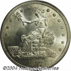 1877-S[T$1] MS64 PCGS.