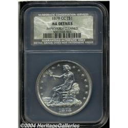 1878-CC[T$1]--Improperly Cleaned. NCS.--AU Details.