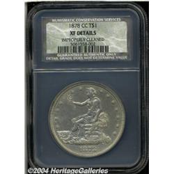 1878-CC[T$1]--Improperly Cleaned--NCS. XF Details.