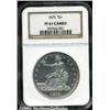 Image 3 : 1876[T$1] PR61 Cameo NGC.